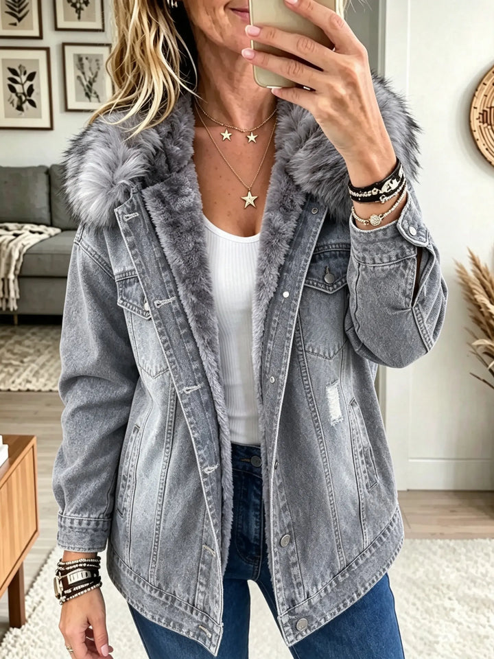 Raisa - Veste Trucker doublée