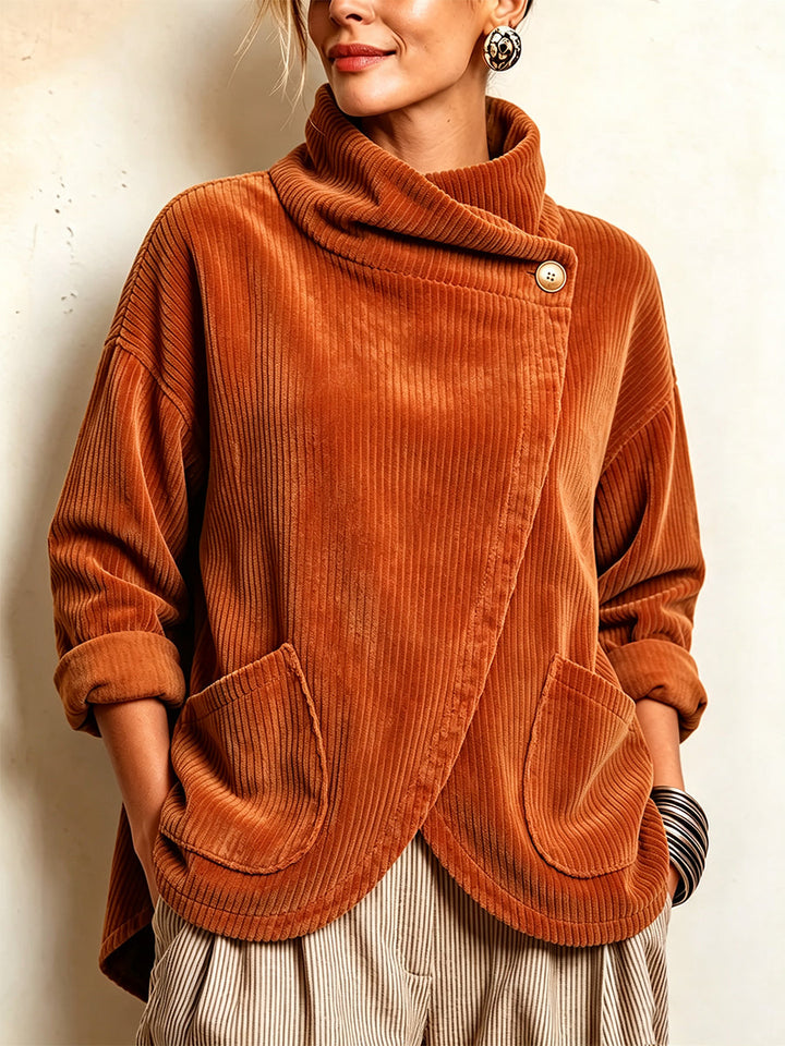 Sioned - Cardigan oversize texturé