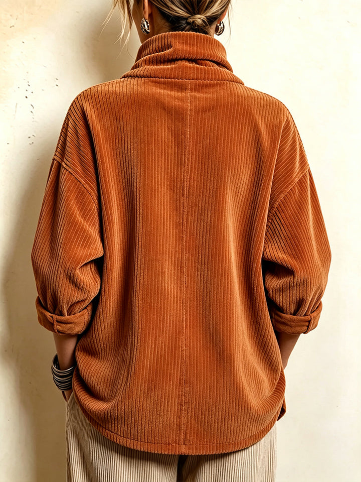 Sioned - Cardigan oversize texturé