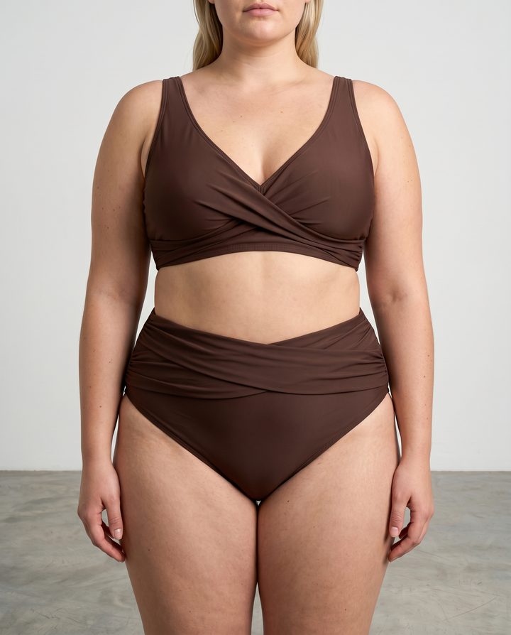 Avelyn - Bikini cache-cœur gainant