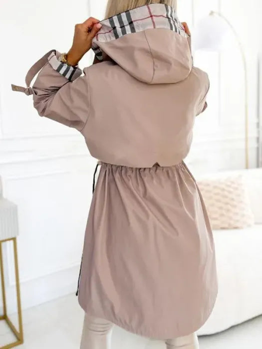 Alvenessa - Veste zippée à capuche toutes saisons