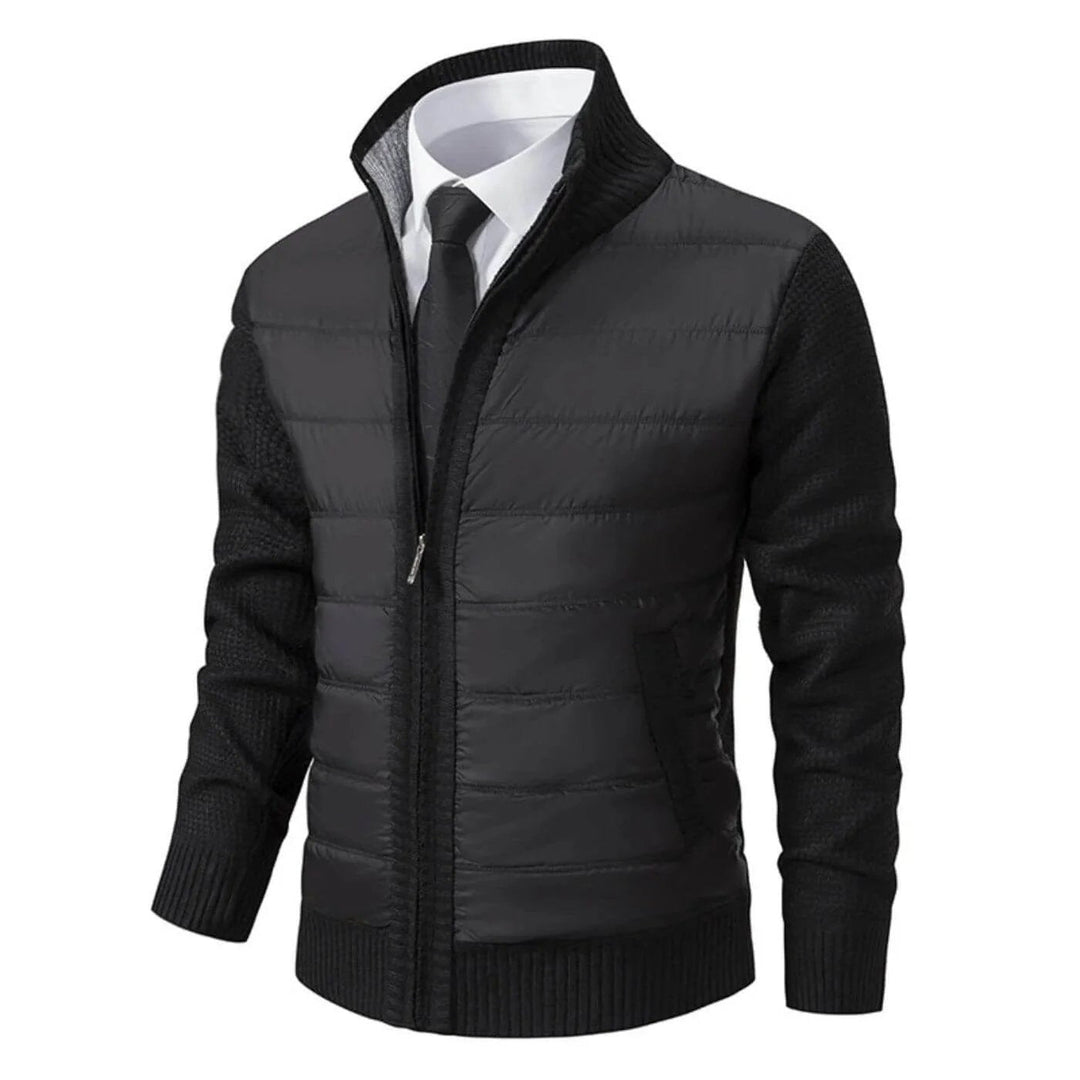 Ivoren - Veste zippée à carreaux, coupe sur mesure