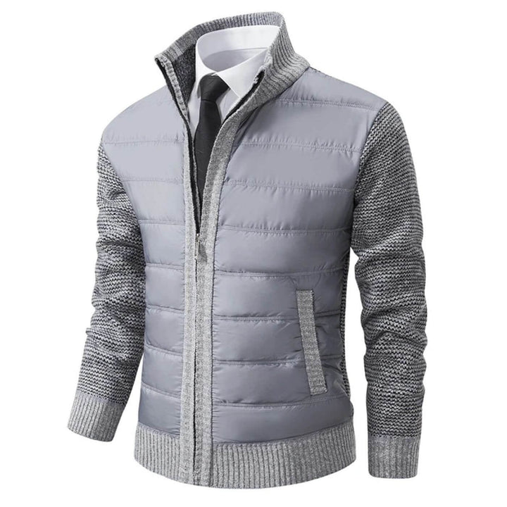 Ivoren - Veste zippée à carreaux, coupe sur mesure