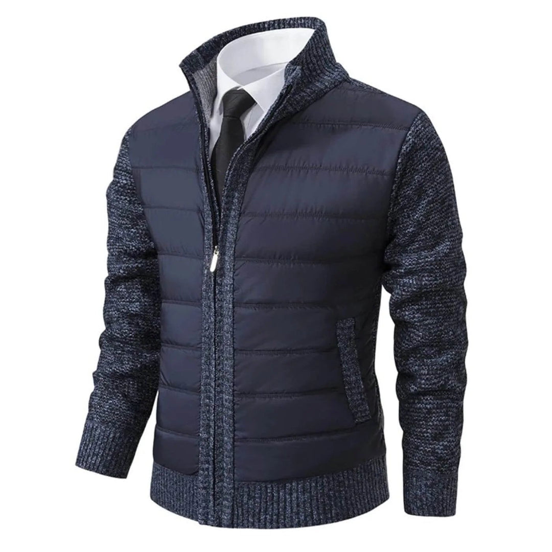 Ivoren - Veste zippée à carreaux, coupe sur mesure