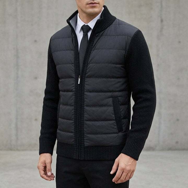 Ivoren - Veste zippée à carreaux, coupe sur mesure