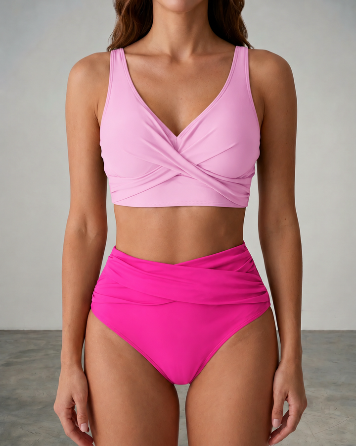 Avelyn - Bikini cache-cœur gainant