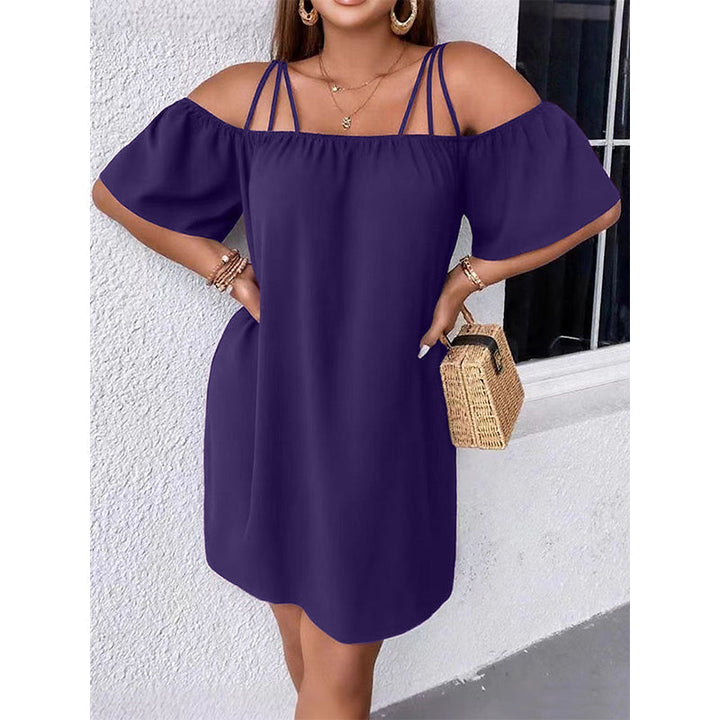 Alissia - Robe Bardot aérienne