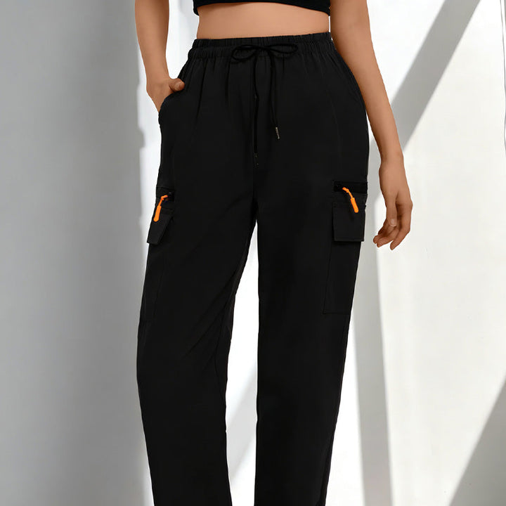 Becca - Pantalon cargo à cordon de serrage