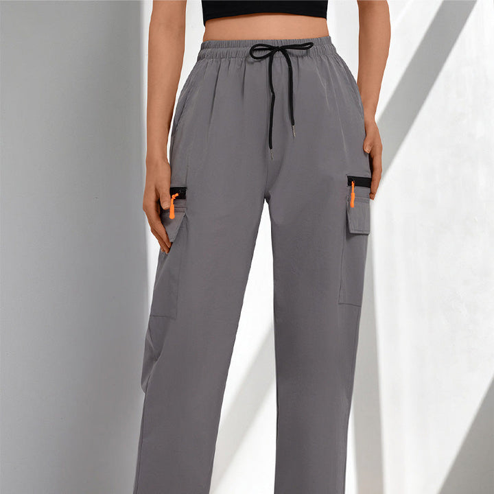 Becca - Pantalon cargo à cordon de serrage