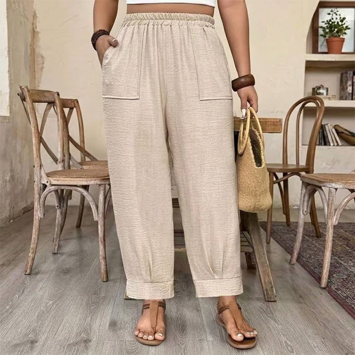 Perdita - Pantalon large doux au toucher