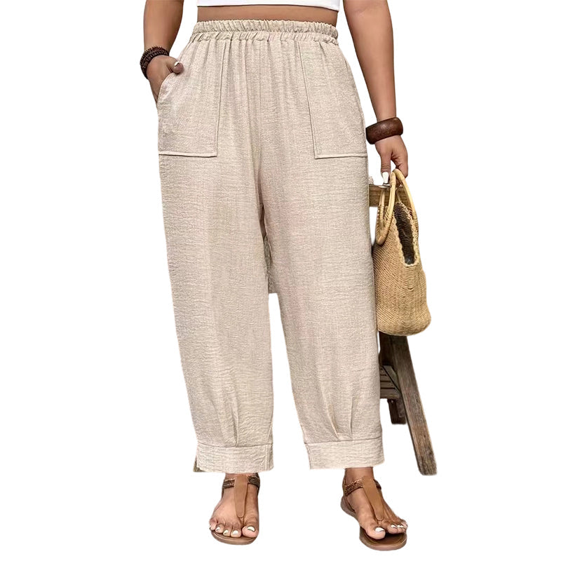 Perdita - Pantalon large doux au toucher