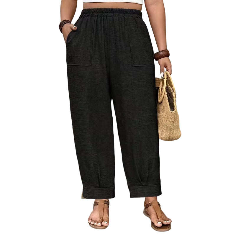 Perdita - Pantalon large doux au toucher