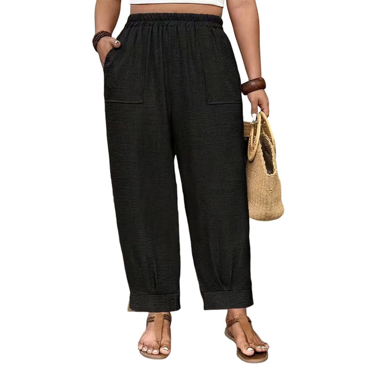 Perdita - Pantalon large doux au toucher