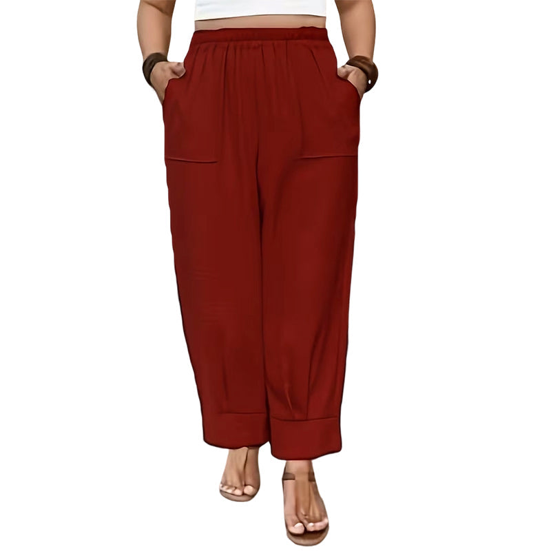 Perdita - Pantalon large doux au toucher