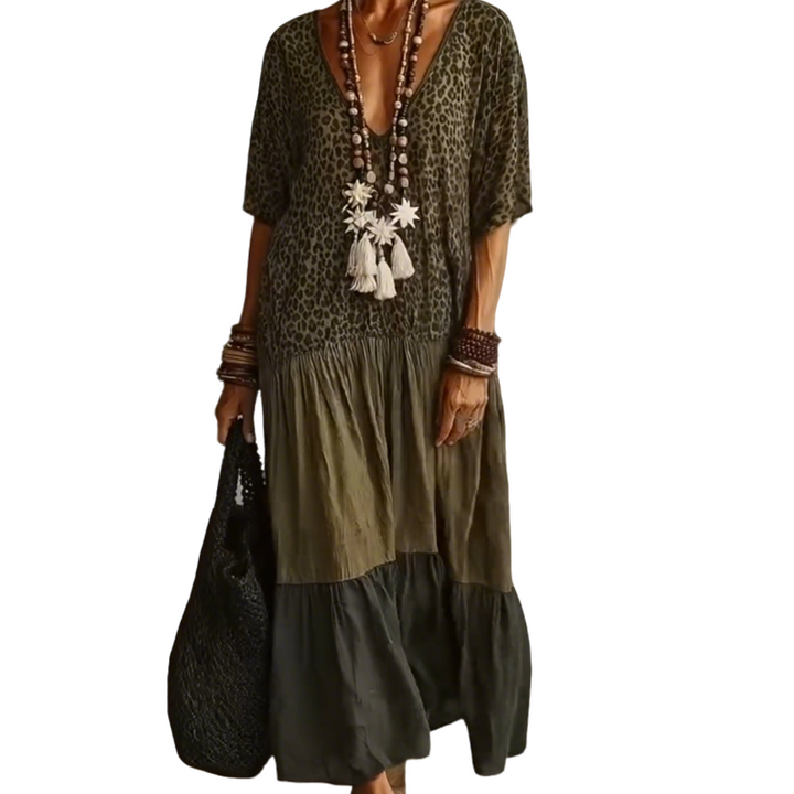 Catrina - Robe longue fluide ultralégère bohème