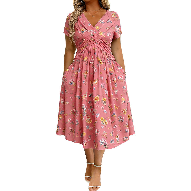 Lorianne - Robe d'été au toucher doux