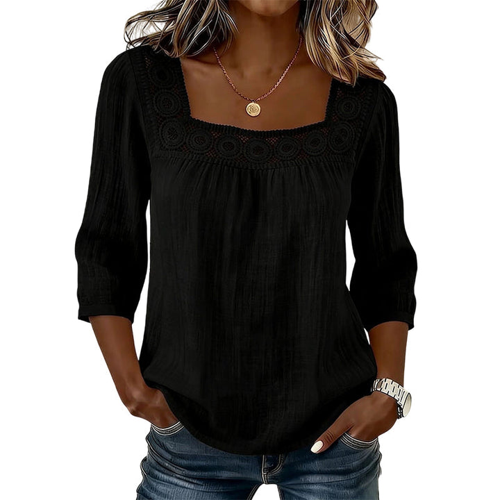 Sadie - Blouse en lin aérée