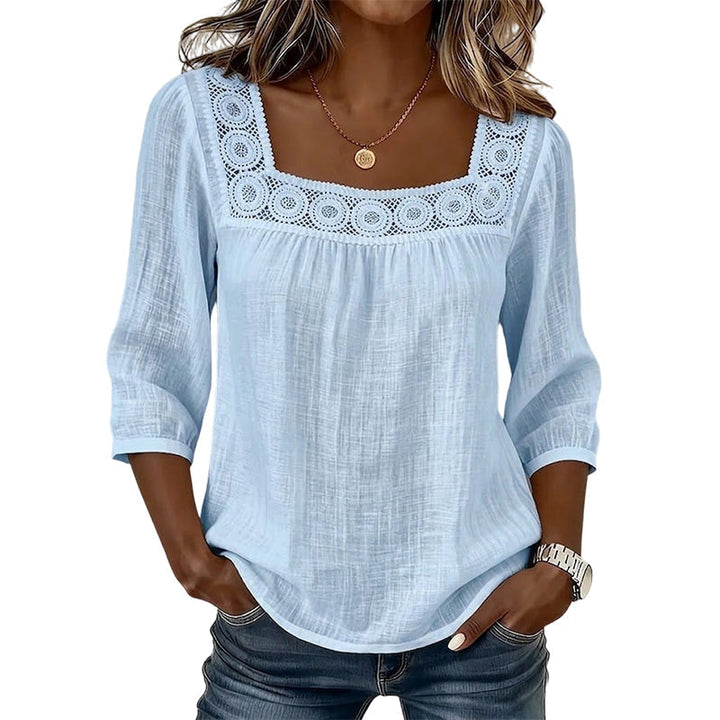 Sadie - Blouse en lin aérée
