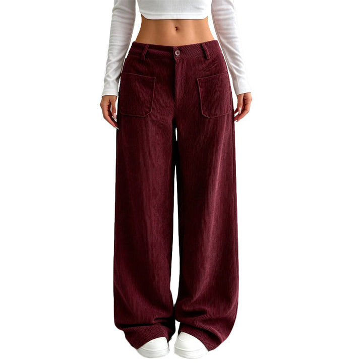Irma - Pantalon large au toucher doux
