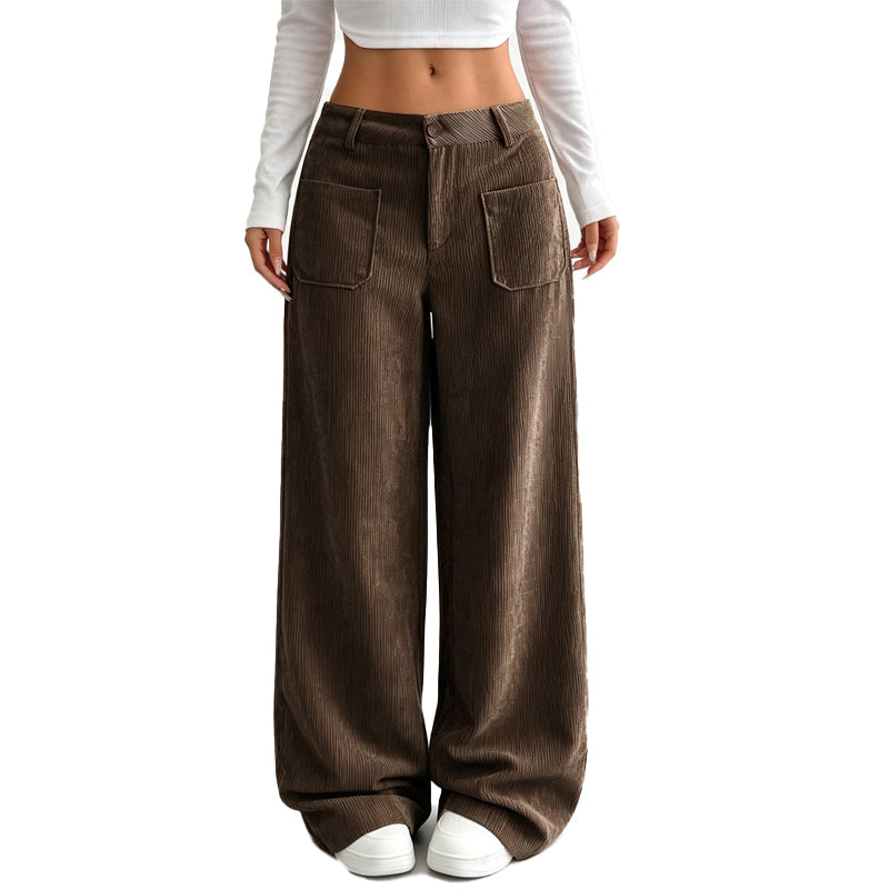 Irma - Pantalon large au toucher doux