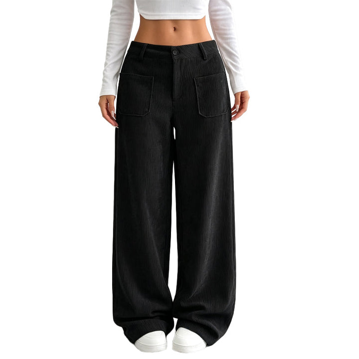 Irma - Pantalon large au toucher doux
