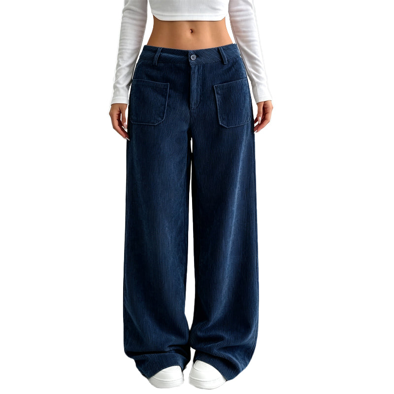 Irma - Pantalon large au toucher doux