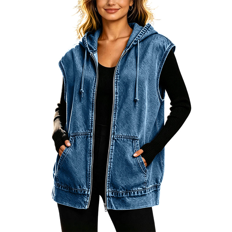 Anemora - Veste à capuche oversize haut de gamme