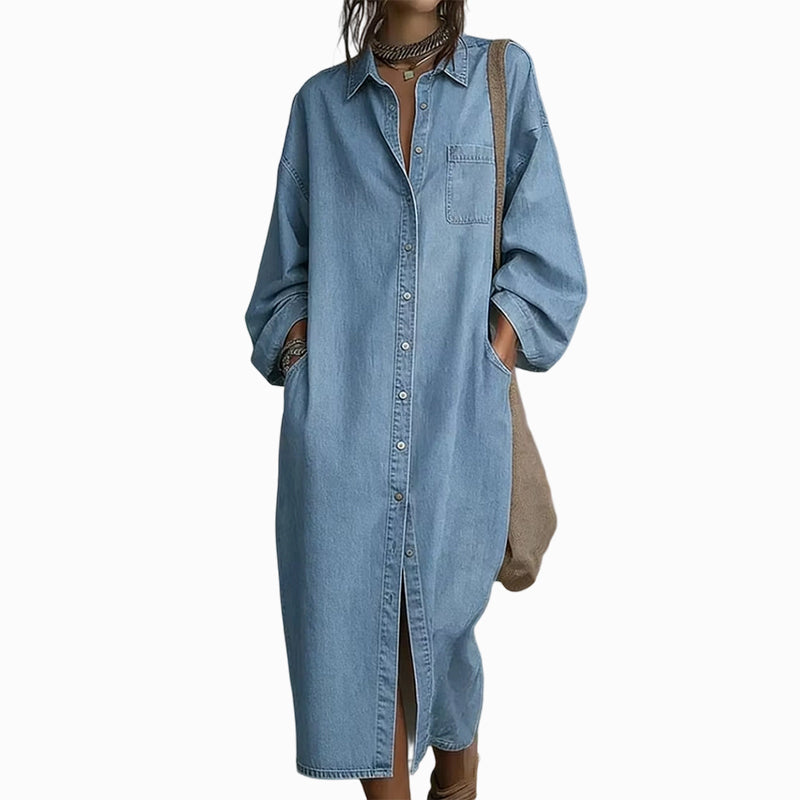 Arlestia - Robe-chemise facile d’entretien