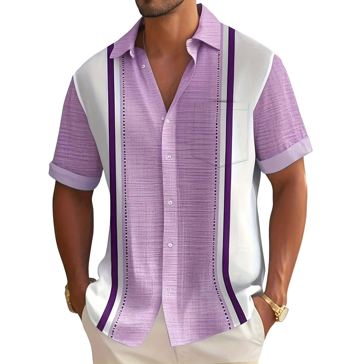 Chetford - Chemise de villégiature texturée
