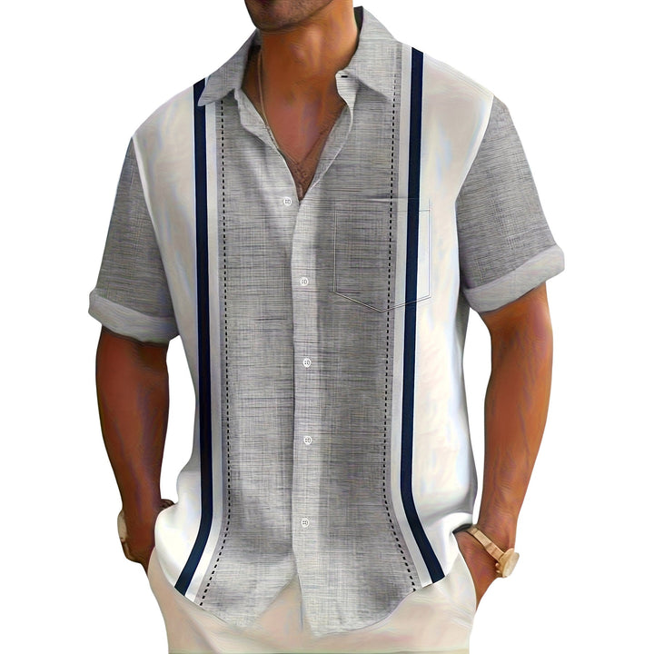Chetford - Chemise de villégiature texturée