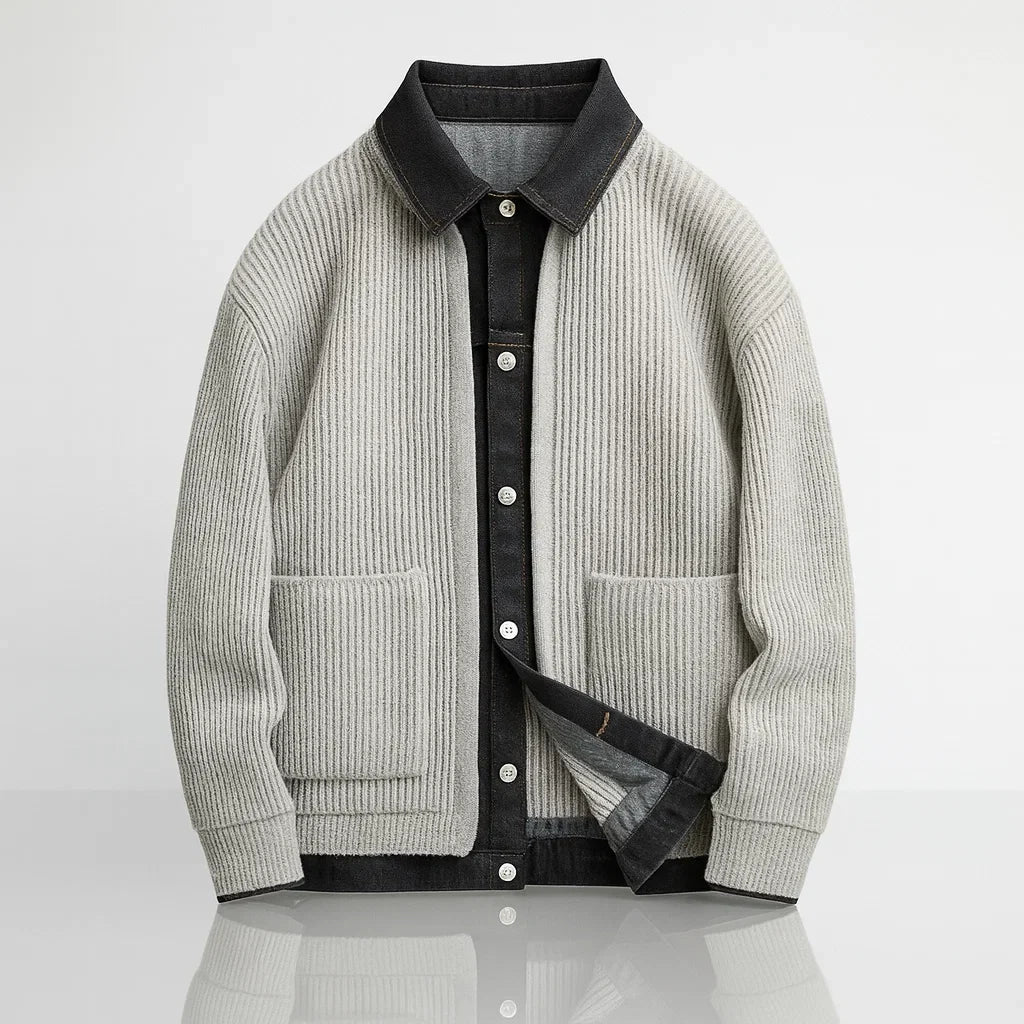 Antrick - Veste utilitaire texturée