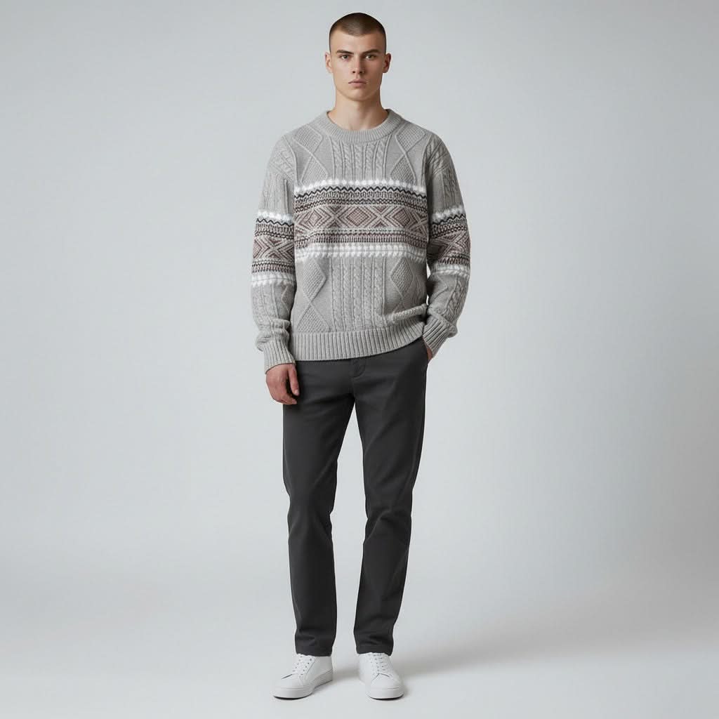 Gavon - Pull en maille épaisse